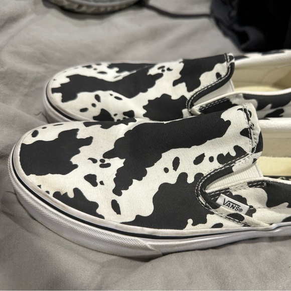 Cow Print Vans - Picture 2 of 8